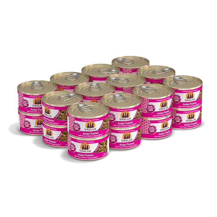 웨루바 고양이 클래식 파우치 아시안퓨전 주식캔