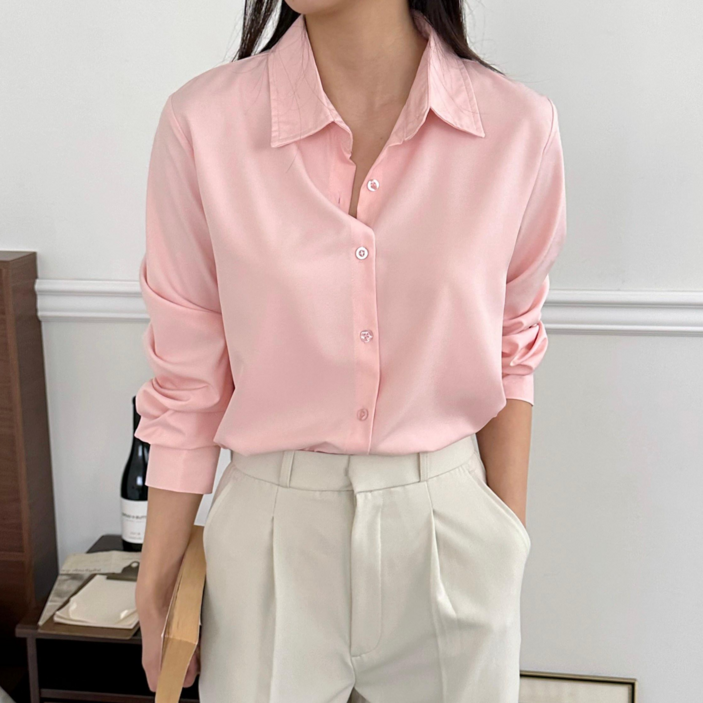 루나제이 여성 블라우스 구김없는 여자 셔츠 링클프리 14가지 컬러