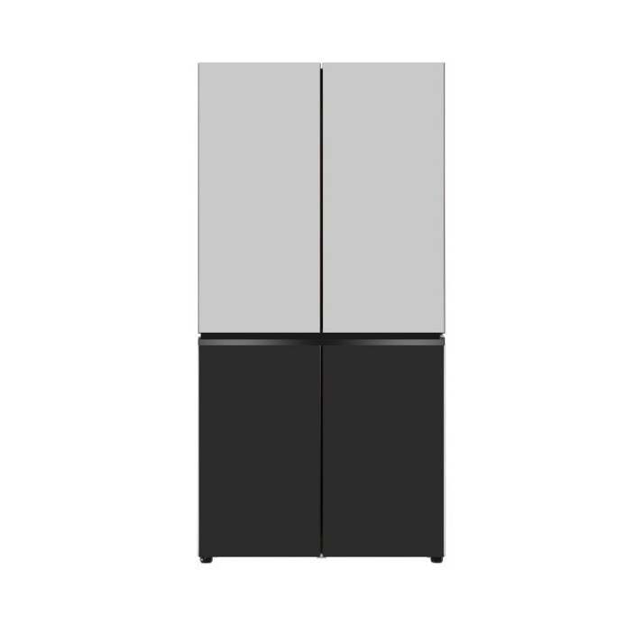 [색상선택형] LG전자 오브제컬렉션 디오스 베이직 4도어 냉장고 메탈 875L 방문설치 6700019941