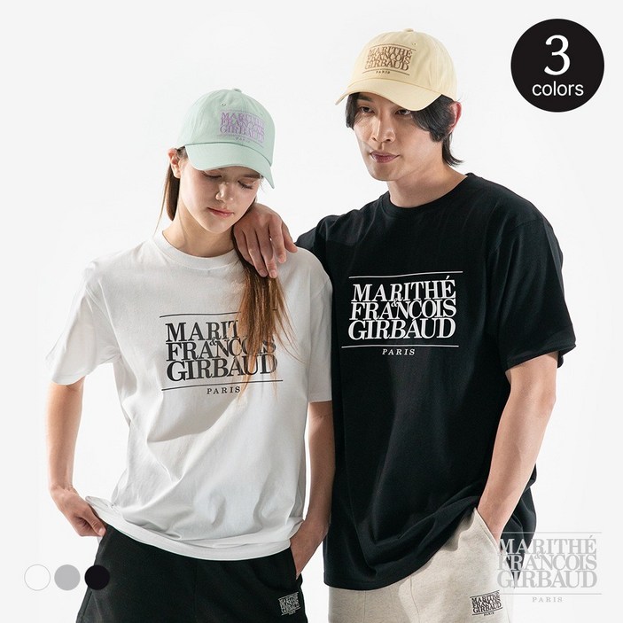 [마리떼 프랑소와 저버] CLASSIC LOGO TEE (3 COLOR)