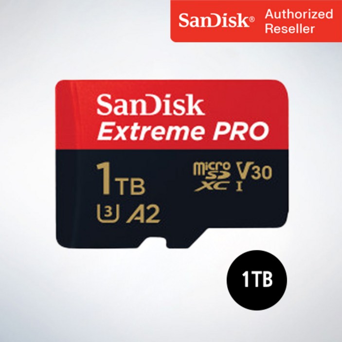 샌디스크 마이크로 SD 카드 SDXC Extreme Pro UHS-I 익스트림 프로 QXCD 1TB 20230801