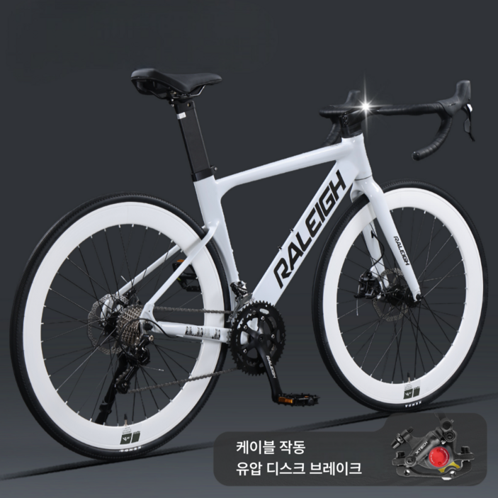 T nera 로드 자전거 자바 트렉 트랙 look 사이클 룩 바이크 카본, 1개, 170cm, 오일디스크화이트