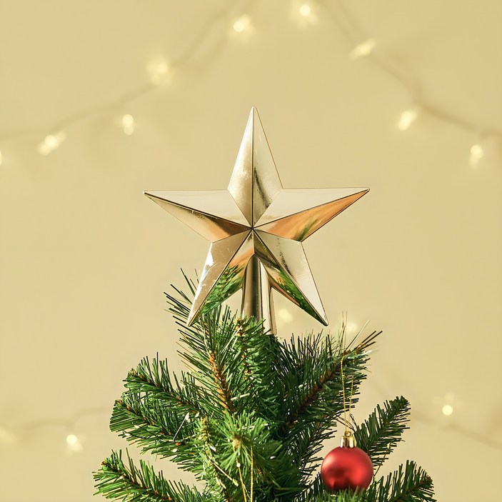 크리스마스 스타 토퍼 트리장식