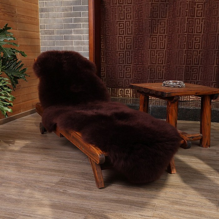 안마의자 리클라이너 울 커버 러그 카펫 시트 담요 쿠션 고급 인테리어