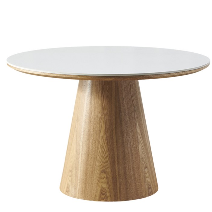 트리몬 TM03 포세린 오크 월넛 원형 750 850 1000 1100 1200 세라믹식탁, 오크(연한색), 4인용