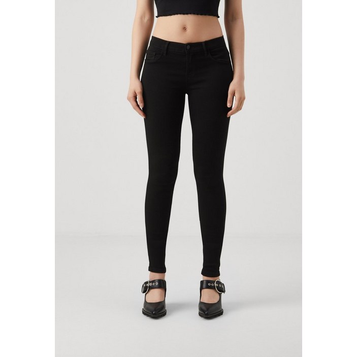 ONLY 온리 ONLRAIN  스키니핏 청바지 블랙 데님 135080