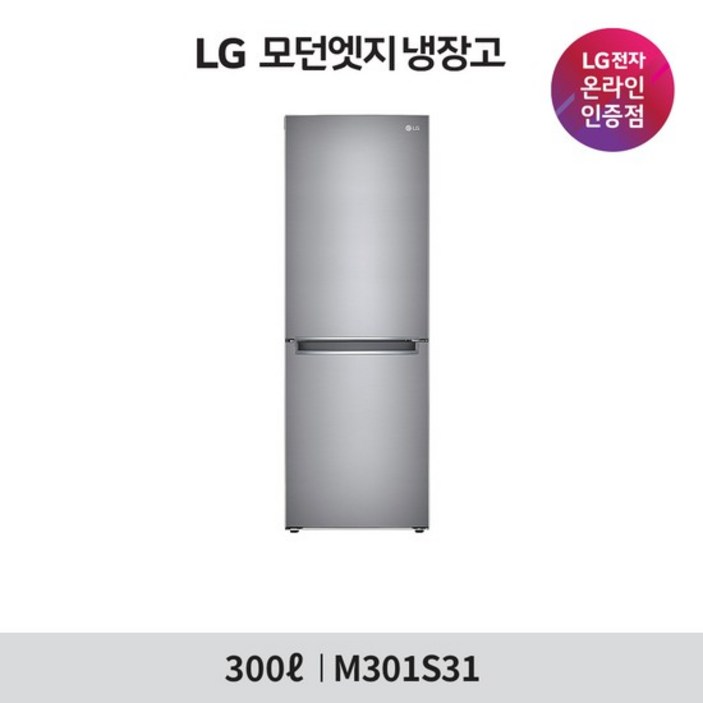 LG 모던엣지 냉장고 M301S31 300L