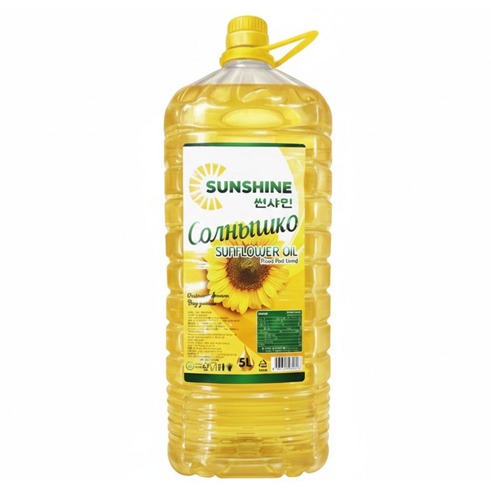 썬샤인 해바라기씨유 대용량 5리터 HALAL sunflowerseed oil 5L