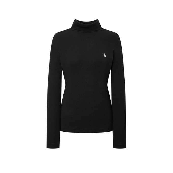 헤지스레이디스 (HSTS5DC92) 코튼 모달 터틀넥 긴팔 티셔츠
