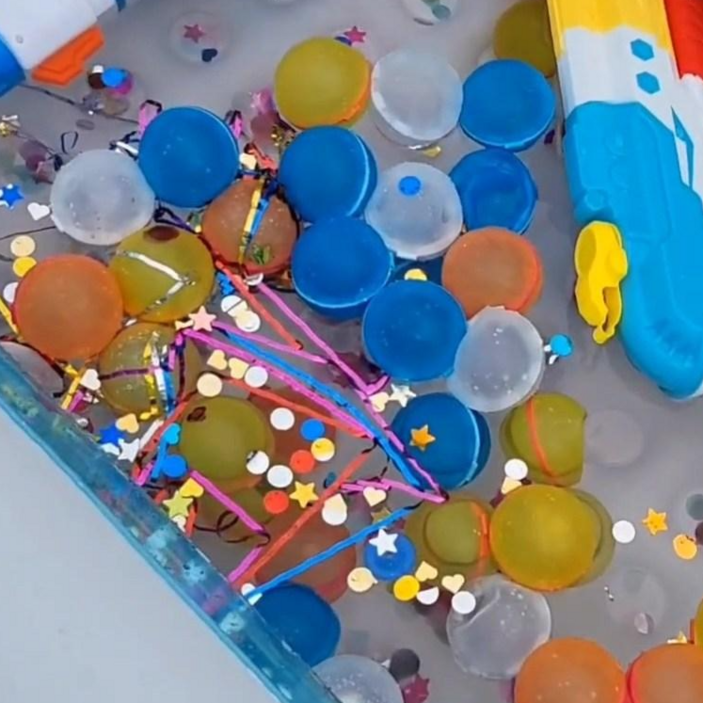 재사용가능 물풍선 물폭탄 캐치볼 물캉이 어린이 목욕놀이 목욕완구 물놀이장난감, 4개입