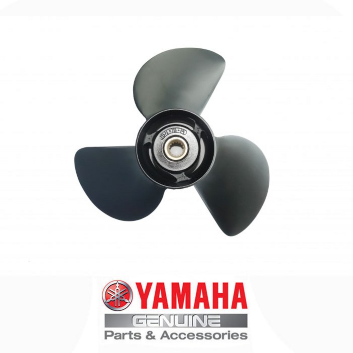 야마하 순정 프로펠러 150-250마력 150F-F250, 1개, 14 x 19 (직경x피치)