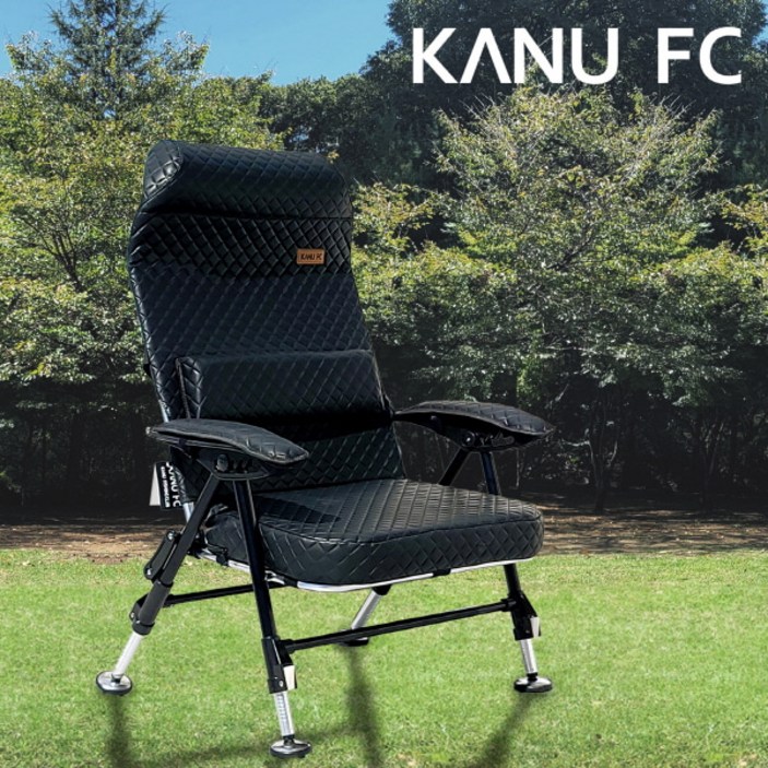 카누 레쟈의자 양어장 노지낚시겸용 낚시의자 민물낚시