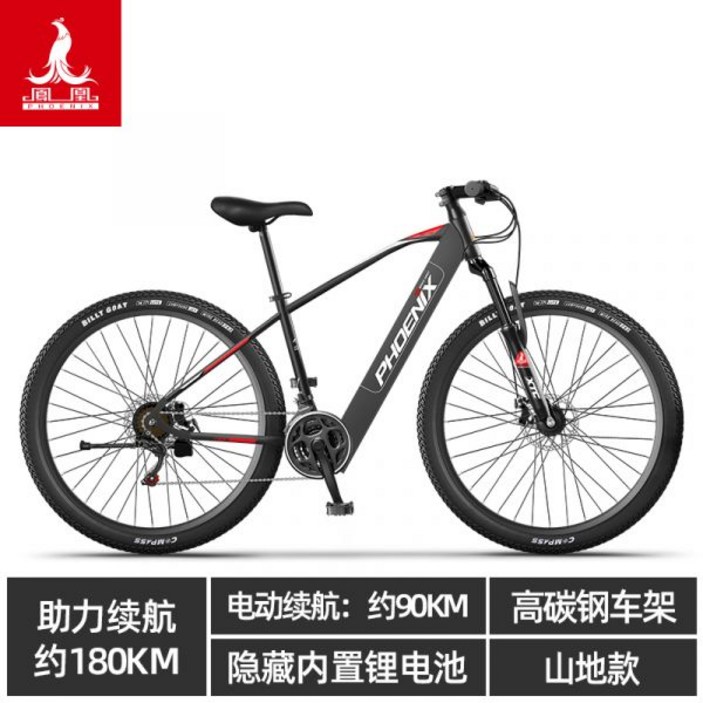 메리다전기자전거 29인치 리튬 배터리 전기 자전거 크로스 컨트리 산악 자전거, C21단90km