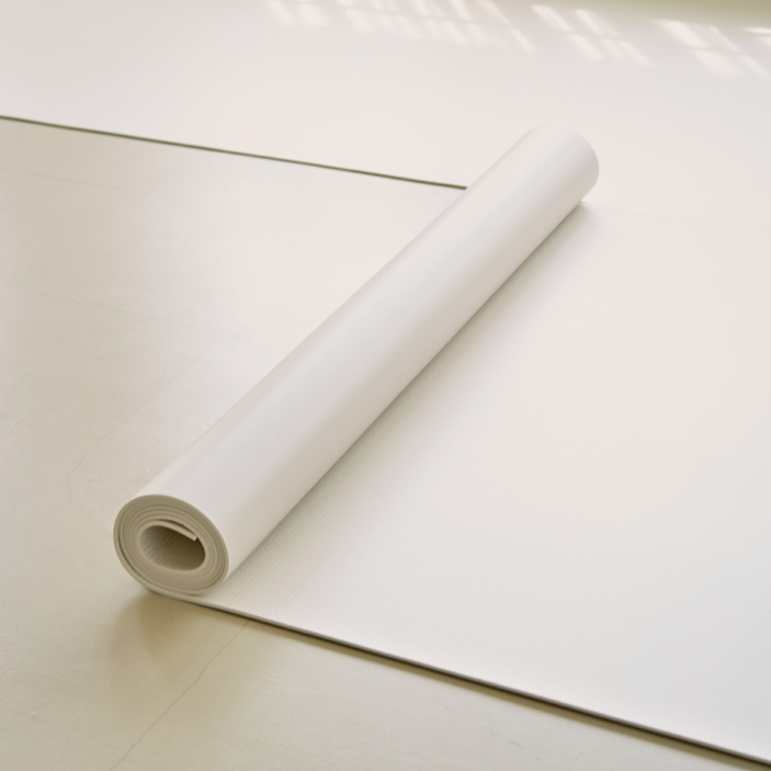 이리로 강아지매트 미끄럼방지 애견 방수 거실 복도 셀프시공 롤매트, 1개, 아이보리/베이지러그