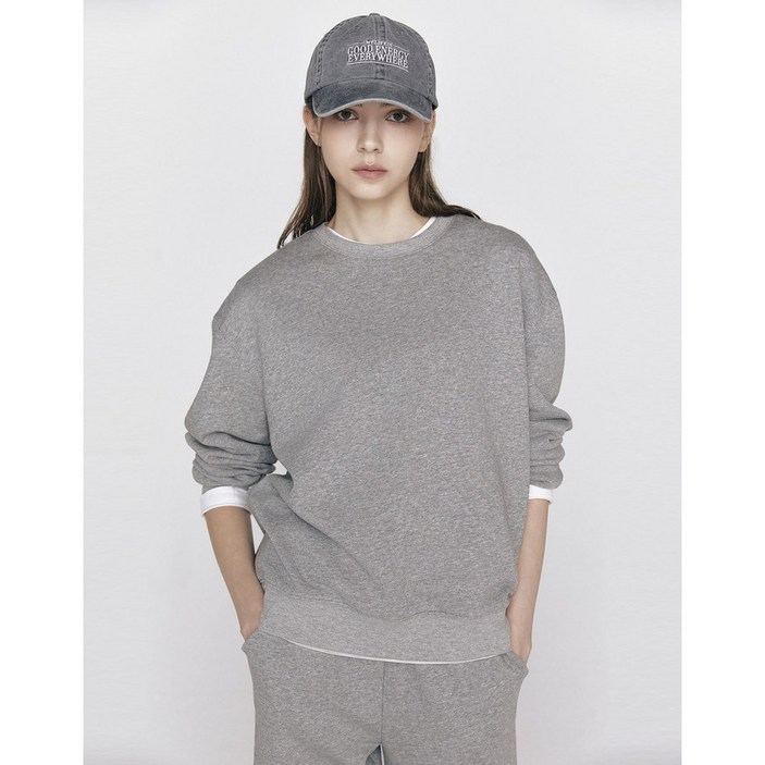 [지오다노]NEW 여성 베이직 테리 맨투맨 티셔츠 05325911