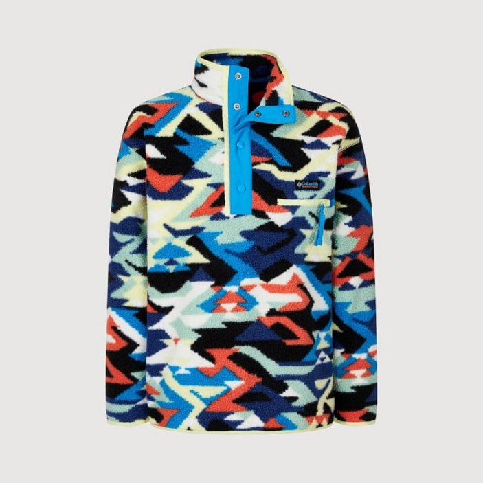 [컬럼비아스포츠] COLUMBIA SPORTS_공용 헬베시아 II 프린티드 하프스냅 플리스 풀오버 -COMPASS BLUE