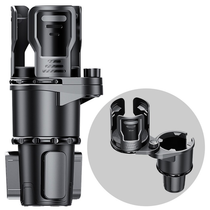 엔더 회전방지 2in1 차량용 사이즈 조절 컵홀더