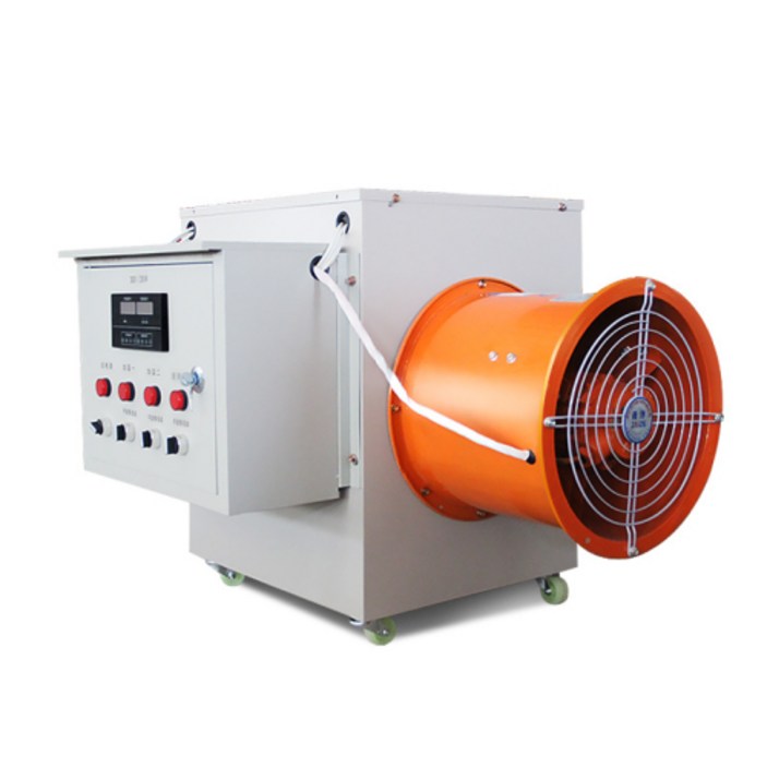 공장용 대형 온풍기 축사 난방기 산업용 건조 설비 전기식 온실 난방 장치