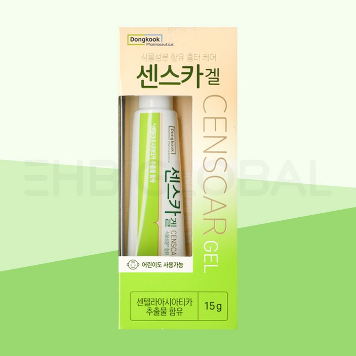 동국제약 센스카겔 15g  식물성 함유 흉터 케어센텔라아시아티카 추출물 함유