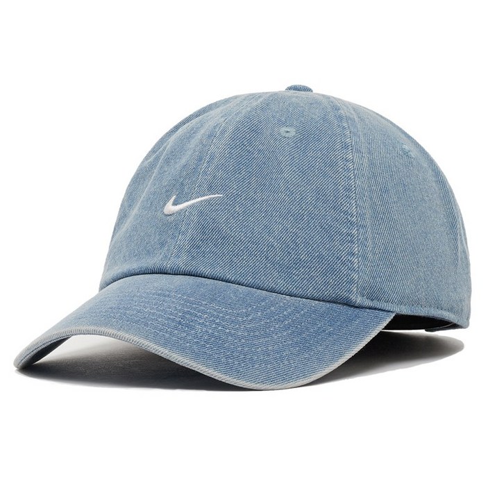 나이키 데님모자캡 청모자 여름에시원한컬러 청청세트코디아이템