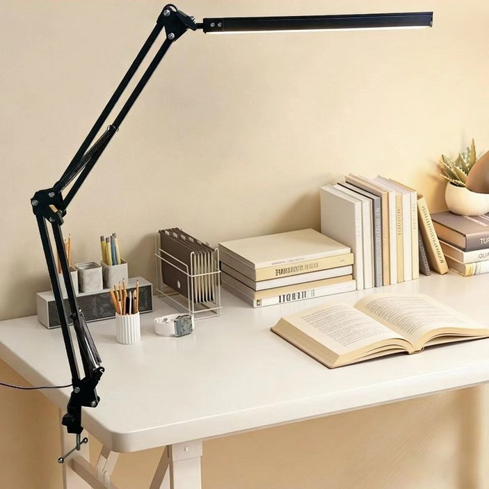 집게 LED 책상 스탠드 조명 독서등