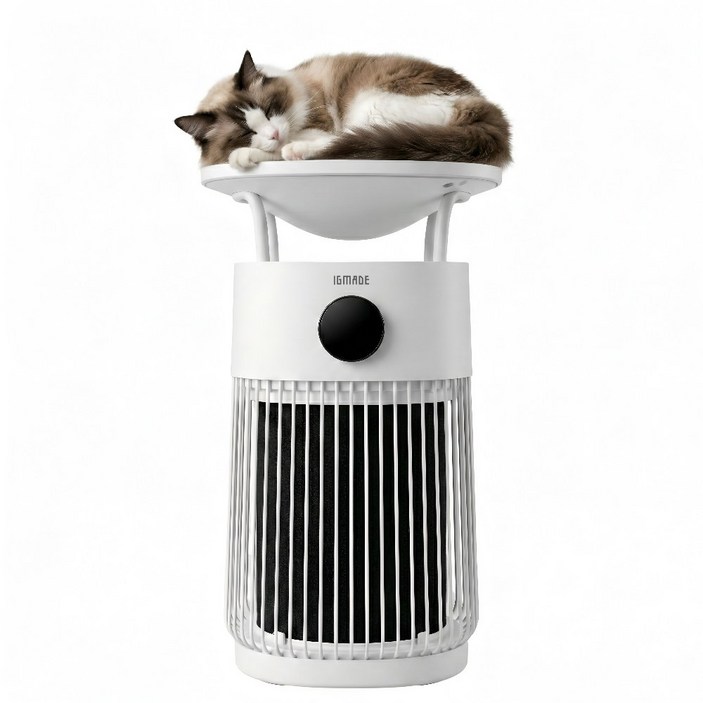 아이지메이드 펫 공기청정기 고양이 털 포집기 냄새 탈취