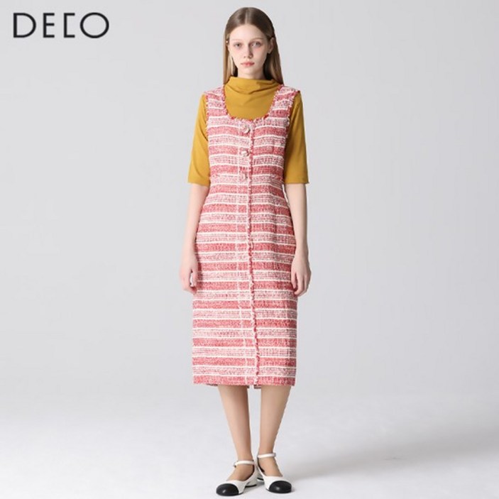 DECO 고품격 리카 트위드 원피스 DECO 고품격 리카 트위드 원피스