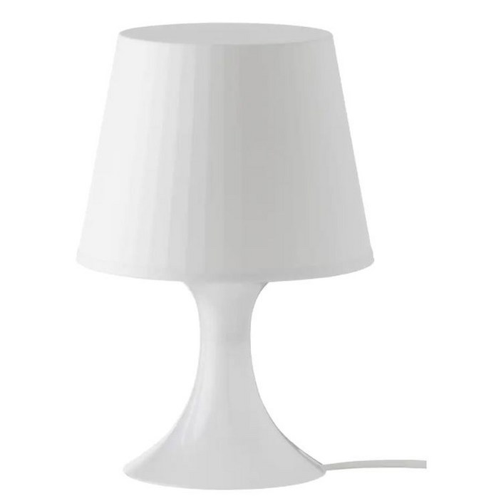 이케아 LAMPAN 람판 탁상스탠드 화이트 29cm 102.842.44