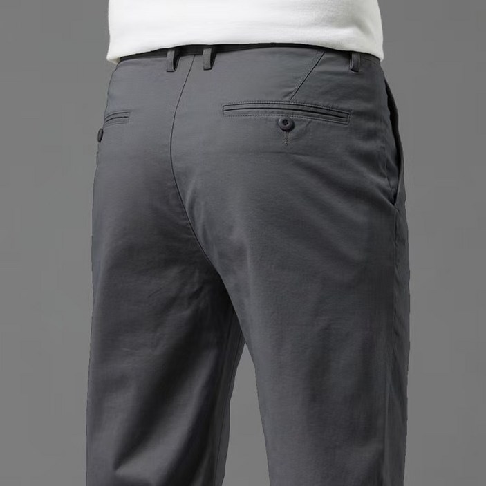 남성 가을 겨울 도톰 고퀄원단 스판 오피스 출근룩 캐주얼 편안한 바지