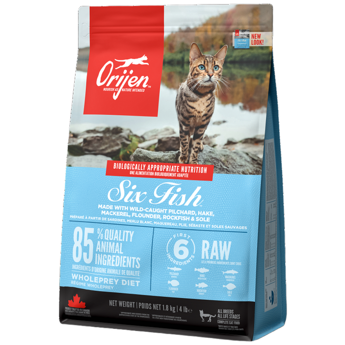 오리젠 전연령 6 피쉬 고양이 건식사료