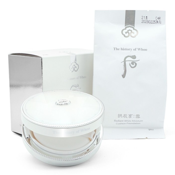 더후 공진향 설 미백 수분광 쿠션 13g 본품리필