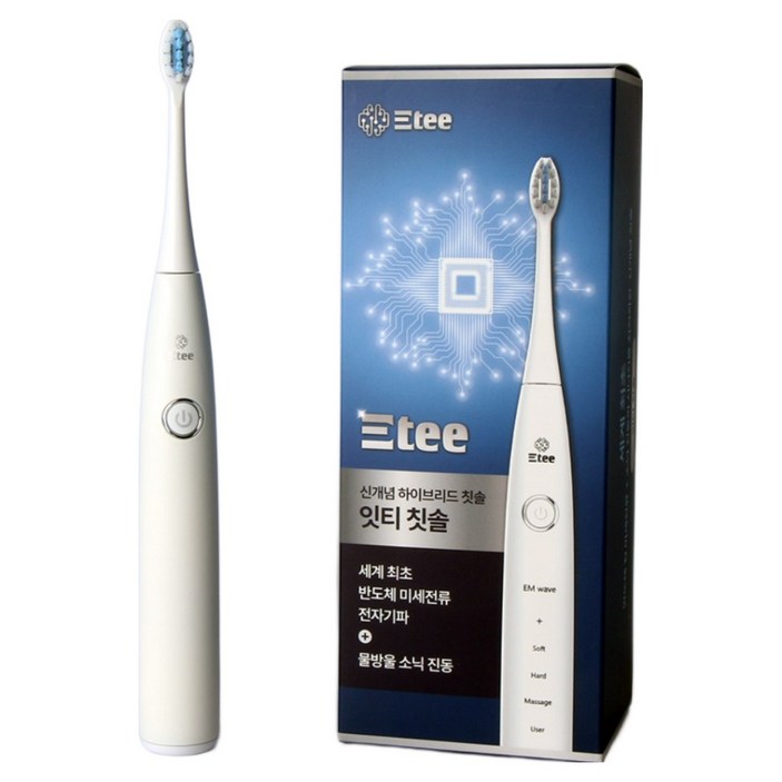 삼성맨이 만든 미세전류 염증케어 음파전동칫솔 잇티 최신형, 1개
