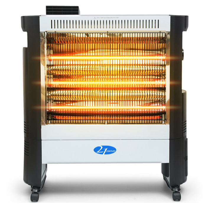 21센추리 카본 전기히터, CYEH-3260F, 화이트+ 블랙