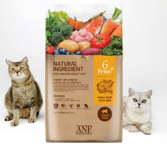 ANF 어덜트용 캣 식스프리플러스 건식사료