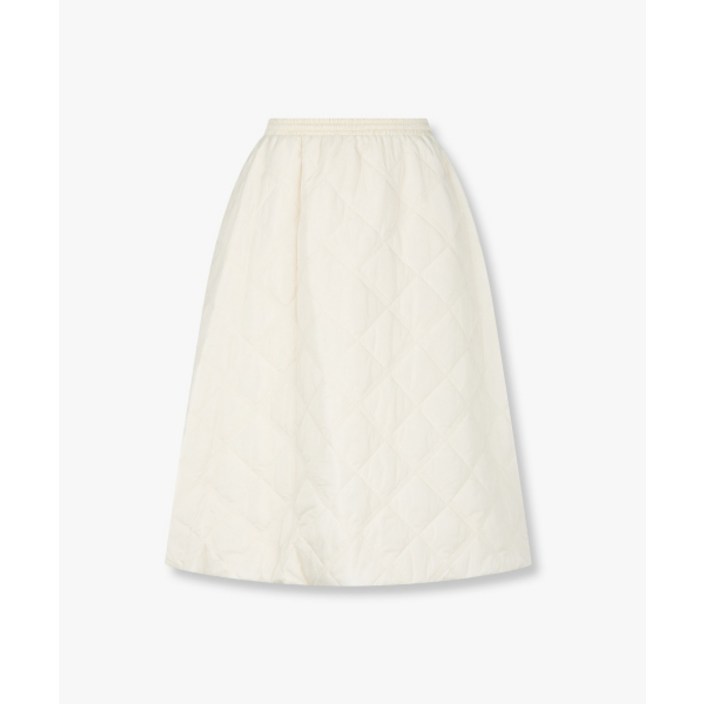 GCUT 드로스트링 퀼티드 스커트_아이보리_7215435901 162011