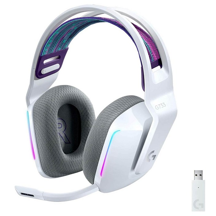 로지텍 G733 LIGHTSPEED 무선 게이밍 헤드셋 벌크