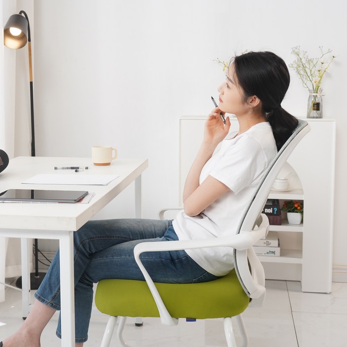 비애노 포커스 책상의자 학생 컴퓨터 사무실, 그린