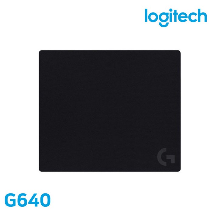 로지텍 G640 마우스패드 게이밍마우스패드 로지텍마우스패드 병행수입평일 3시이전주문건 당일출고데러주식회사선택, 단일색상, 1개
