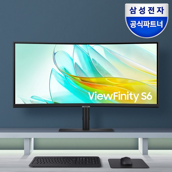삼성전자 뷰피니티 S6 S34C650U 34인치 커브드 와이드 모니터 USBC 내장스피커 100Hz, S34C650U, 86.4cm 삼성전자 뷰피니티 S6 S34C650U 34인치 커브드 와이드 모니터 USBC 내장스피커 100Hz, S34C650U, 86.4cm