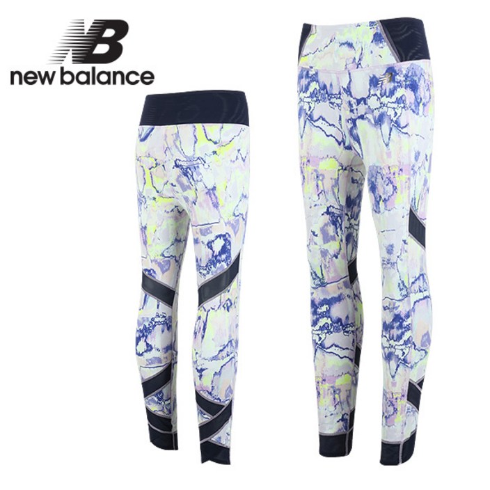 뉴발란스 여성 프린트 이볼브 타이츠 NBNS82A622