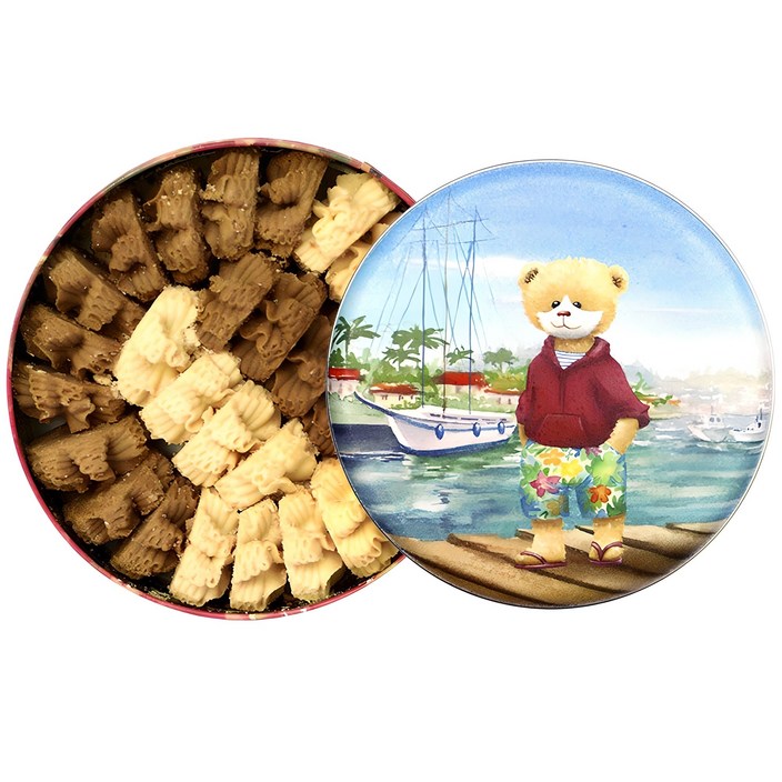 제니베이커리 스마트 베어 클래식 2 믹스 쿠키, 320g, 4개