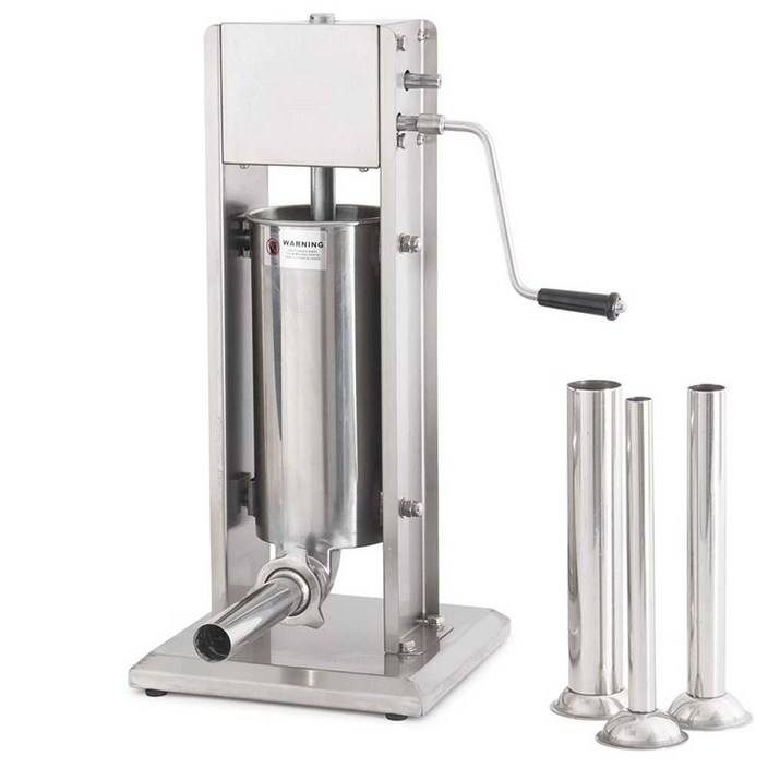 업소용 츄러스기계 식당 반죽 믹스 머신 휴게소 노점, 15L 전동 소시지 충전기