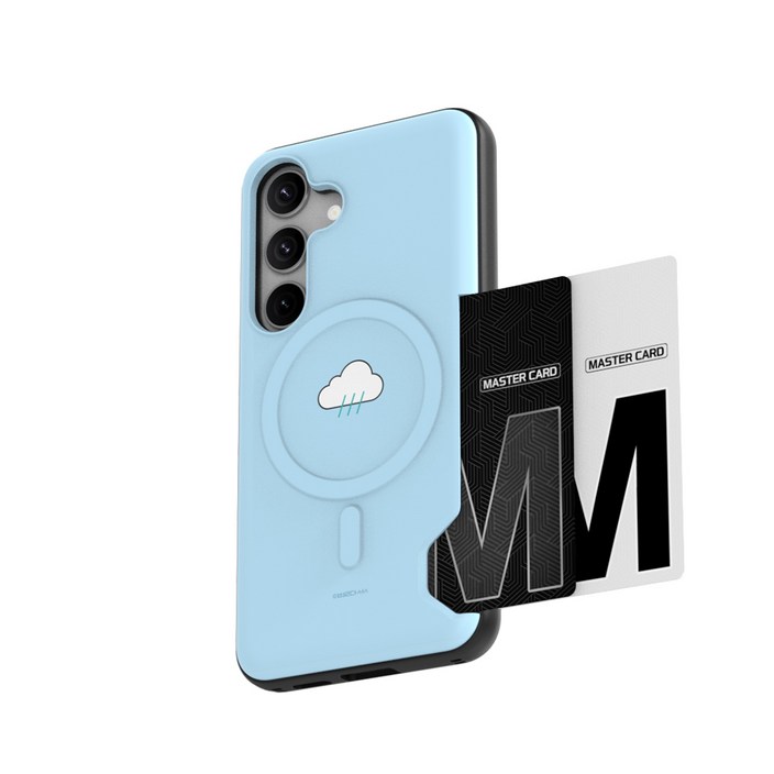 별다섯 자석 맥세이프 카드 케이스 2장 수납 타이니테일즈