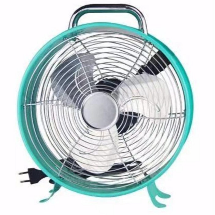 엔틱 선풍기 계절가전 휴대용 선풍기 10인치 메탈 소형 팬 미니 테이블