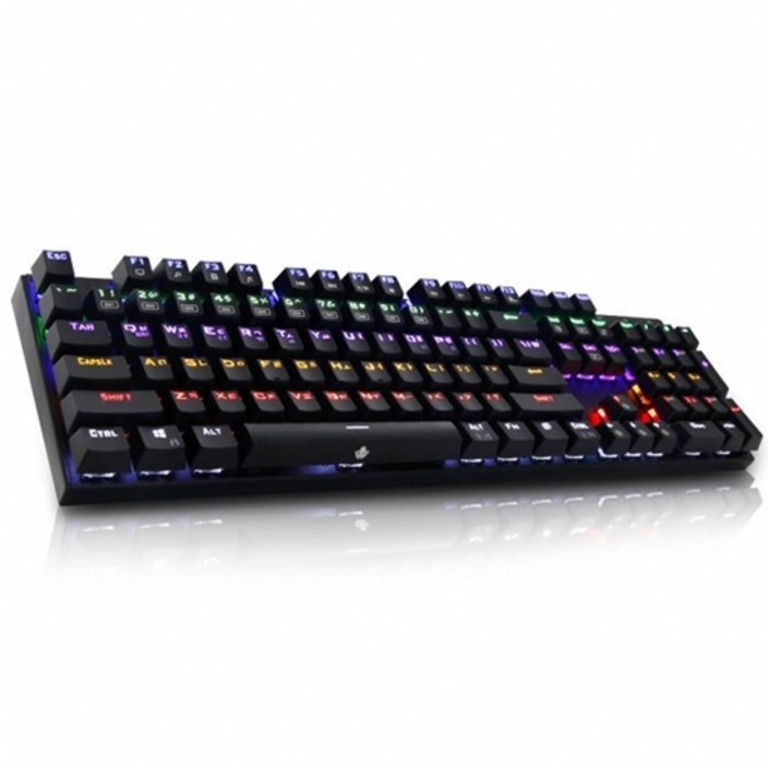 앱코 HACKER K640 축교환 게이밍 기계식 블랙 청축, 블랙, HACKER K640, 일반형