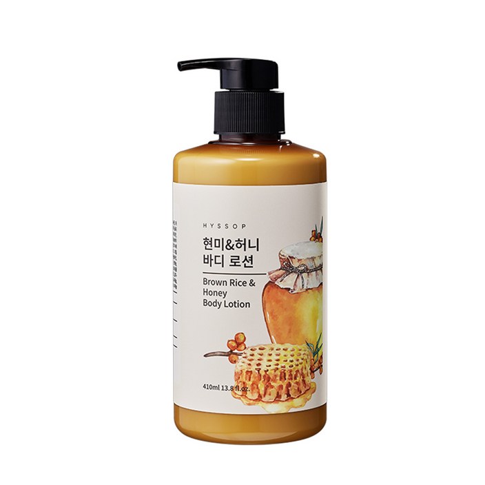 히솝 현미 허니 바디 로션, 2개, 410ml 히솝 현미 허니 바디 로션, 2개, 410ml