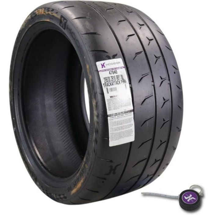 후지어 트랙어택 프로 레이싱 타이어 245 40ZR18 97Y XL 미국산 키체인으로 트랙 및 스트리트 레이싱을 위해 설계된 고성능 자동차