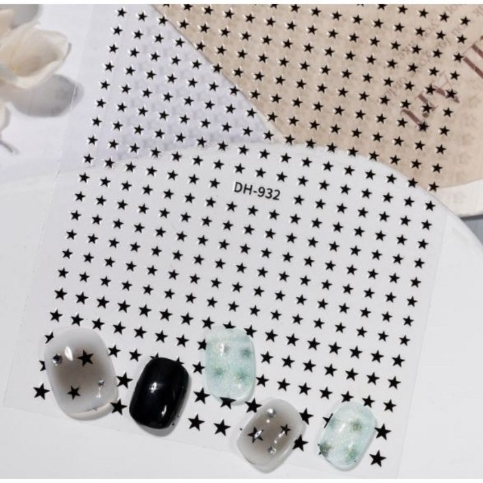 쪼꼬미 미니별스티커 네일아트재료