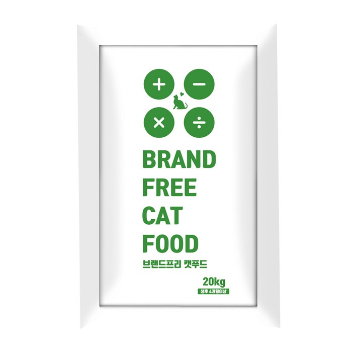 길냥이사료 스마트사료 고양이사료 브프캣 20kg 원평사료