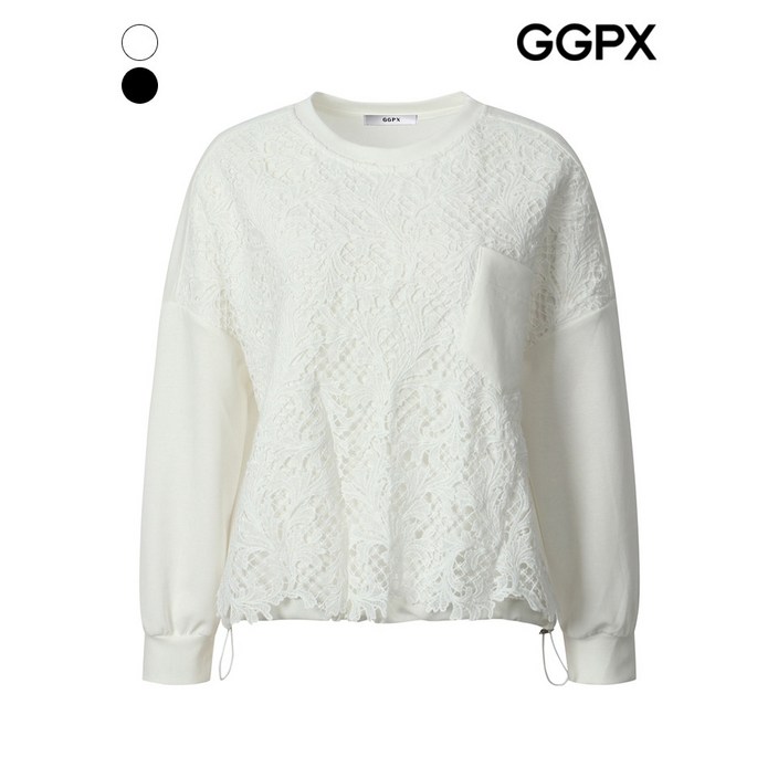 GGPX 원 포켓 레이스 퍼프 티셔츠 GP9TS043F